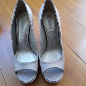 Marc jacobs peep toe heel